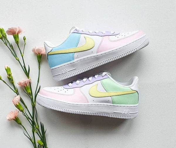 Nike sử dụng màu pastel cho sản phẩm của mình