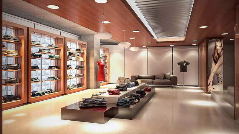 Thiết kế nội thất showroom trưng bày kiểu công nghệ cao